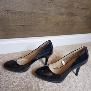 Merona Black Patent Heels US 7
